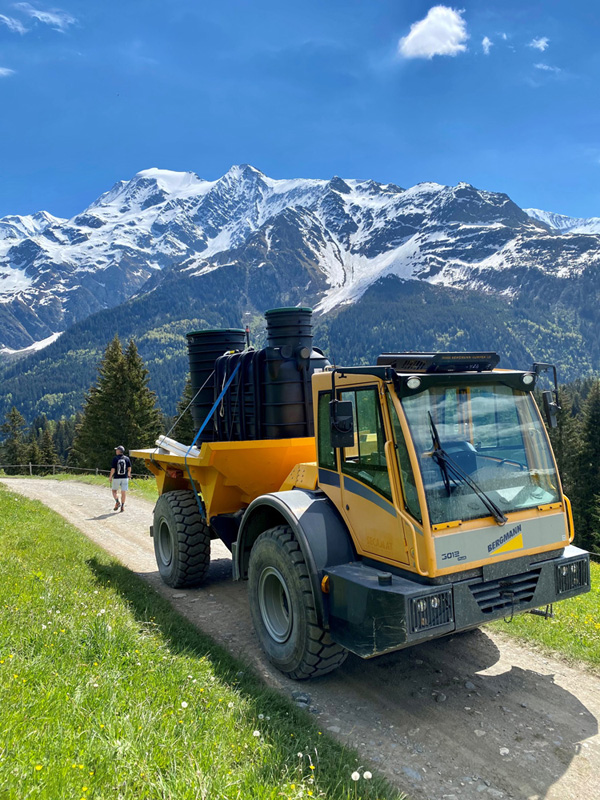 Terrassement travaux spéciaux Combloux 